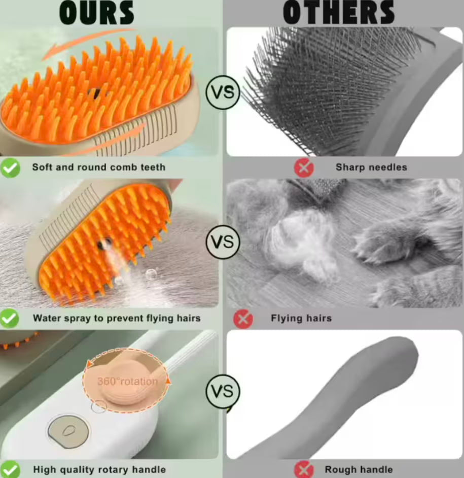 Pet Steam Brush